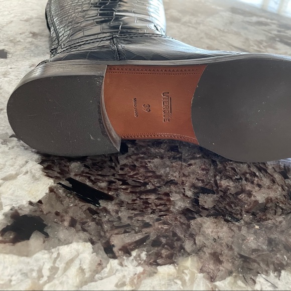 Brand New leather Riding Boots. Uterque - Picture 5 of 10